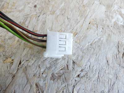 Mercedes White 6 Pin 6 Wire Connector 22054569285